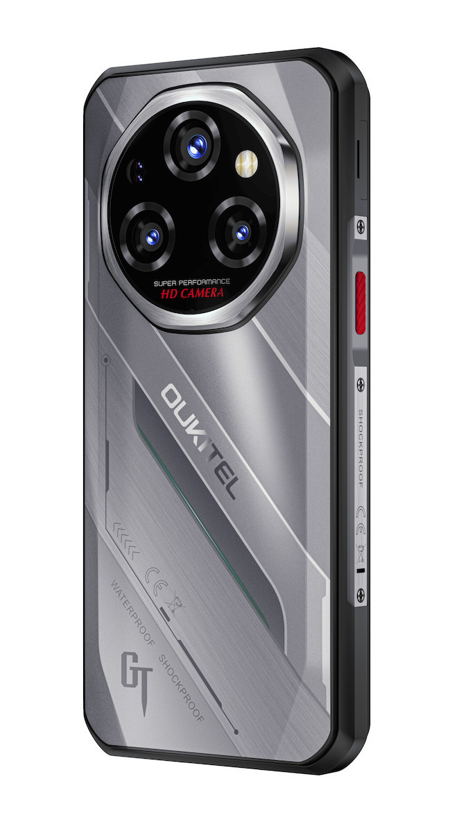 Oukitel WP62 5G Dual SIM (12GB/512GB) Resistant Smartphone Silver view 6