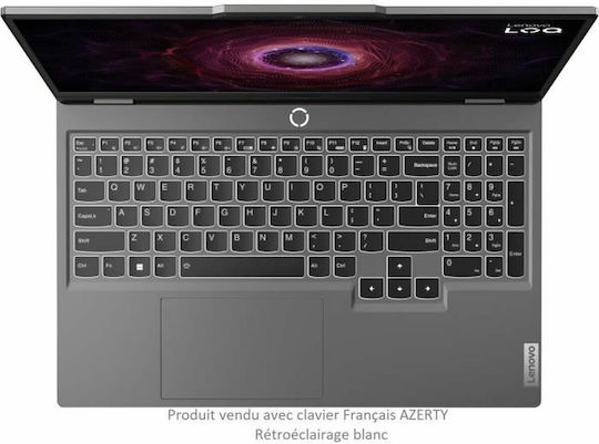 Lenovo LOQ 15ARP9 15.6" IPS FHD 144Hz (Ryzen 7-7435HS/16GB/512GB SSD/GeForce RTX 4060/No OS) Luna Grey (FR Keyboard) view 4
