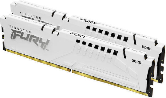 Kingston Fury Beast DDR5 32GB RAM with 2x16GB Modules and Speed 6000 for Desktop KF560C36BWE2K2-32 vue 3