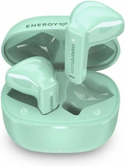 Energy Sistem StreetMusic Earbud Bluetooth Handsfree Earphones with Charging Case Green view 4