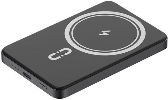 Romoss WSC05 MagSafe Power Bank 5000mAh 20W with USB-C Port Power Delivery Black view 5