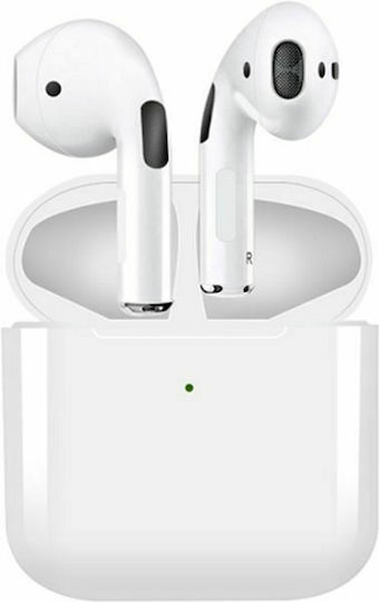 PRO5 In-ear Bluetooth Handsfree Earphones with Charging Case White view 2