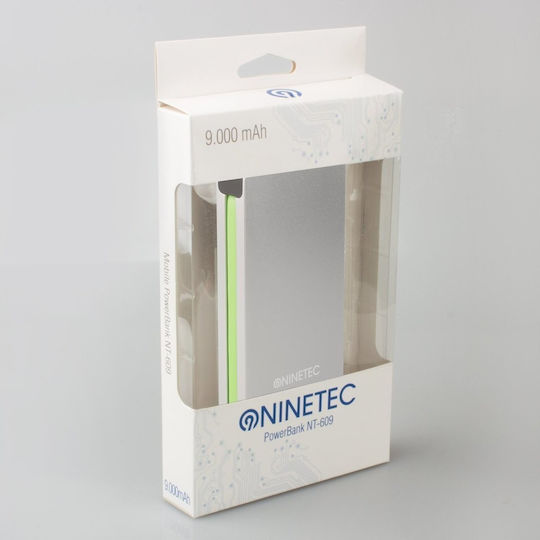 Ninetec NT-609 Power Bank 9000mAh with 2 USB-A Ports view 7