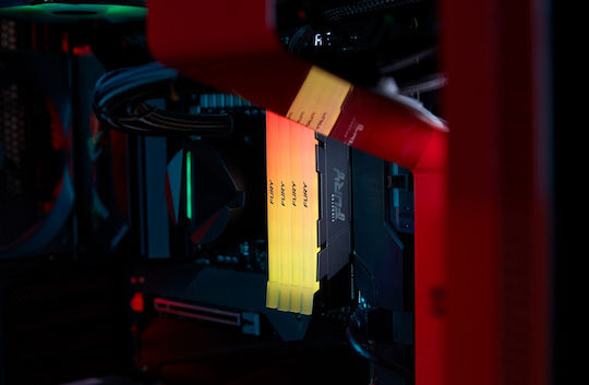 Kingston FURY Renegade RGB DDR4 16GB RAM with 2x8GB Modules and Speed 4000 for Desktop KF440C19RB2AK2/16 view 8