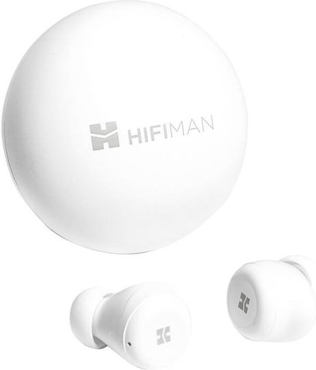 HiFiman TWS450 In-ear Bluetooth Handsfree Earphones with Sweat Resistance and Charging Case White view 7