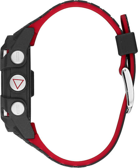 Guess Rex C3001G1 47mm Smartwatch with Heart Rate Monitor (Black) view 2