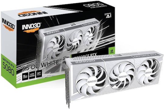 Inno 3D GeForce RTX 5080 16GB GDDR7 iChill X3 OC Graphics Card view 1