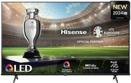 Hisense Smart Television 43" 4K UHD QLED 43E7NQ HDR (2024) view 1