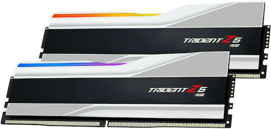 G.Skill Trident Z5 RGB DDR5 64GB RAM with 2x32GB Modules and Speed 6000 for Desktop F5-6000J3040G32GX2-TZ5RS