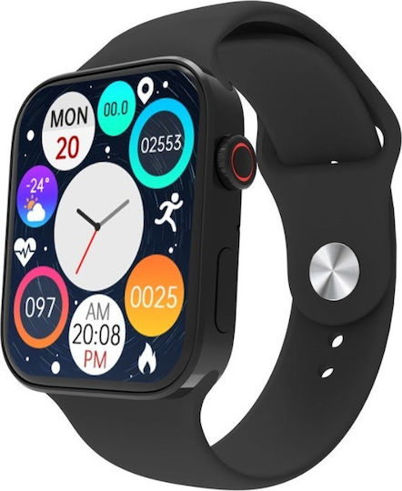 NO.01 Pro Watch 7 with Heart Rate Monitor (Black) view 3