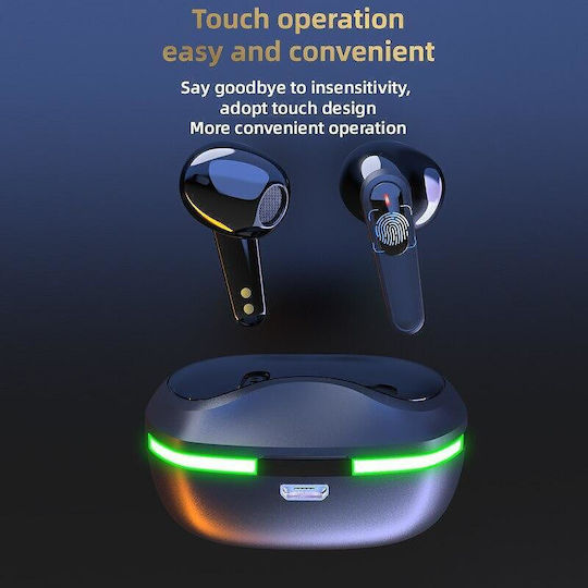 KLGO HK-80BL Earbud Bluetooth Handsfree Earphones with Sweat Resistance and Charging Case Black Ansicht 2