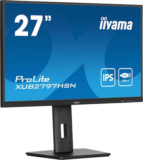 Iiyama ProLite XUB2797HSN-B2 IPS Monitor 27" FHD 1920x1080 view 2
