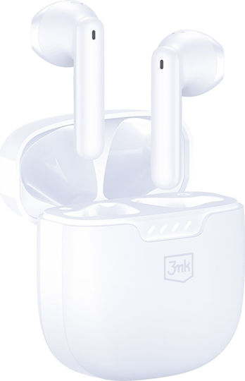 3MK Movepods ANC Earbud Bluetooth Handsfree Earphones with Charging Case White view 1
