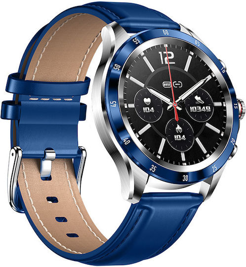 Bluetech Sb9 Smartwatch with Heart Rate Monitor (Blue) vue 3