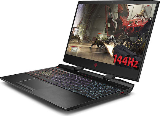 HP Omen 15-dc1044na 15.6" IPS FHD 144Hz (i7-9750H/16GB/512GB SSD/GeForce RTX 2060/W10 Home) (US Keyboard) view 3