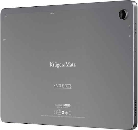 Kruger & Matz KM1075 4G 10.4" Tablet (6GB/128GB) Gray view 3