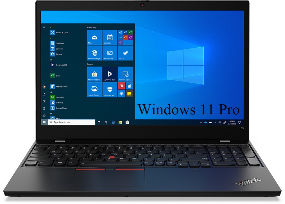 Lenovo ThinkPad L15 Gen 2 (Intel) 15.6" IPS FHD (i3-1115G4/8GB/256GB SSD/W11 Pro) Black (US Keyboard)