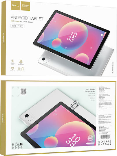 Hoco A8 Pro 4G 10.1" Tablet (3GB/128GB) Silver – widok 2