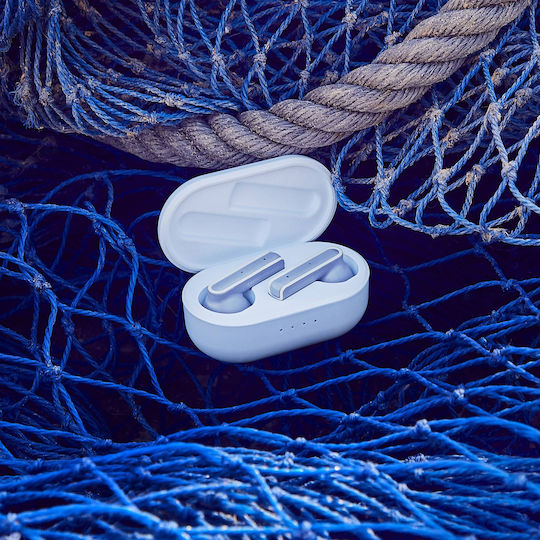 Energy Sistem Senshi Eco In-ear Bluetooth Handsfree Earphones with Charging Case Blue view 6