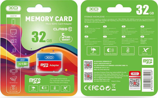 XO microSDHC 32GB Class 10 UHS-I with Adapter view 1
