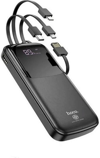 Hoco DB07 Power Bank 10000mAh with USB-A Port Black view 1