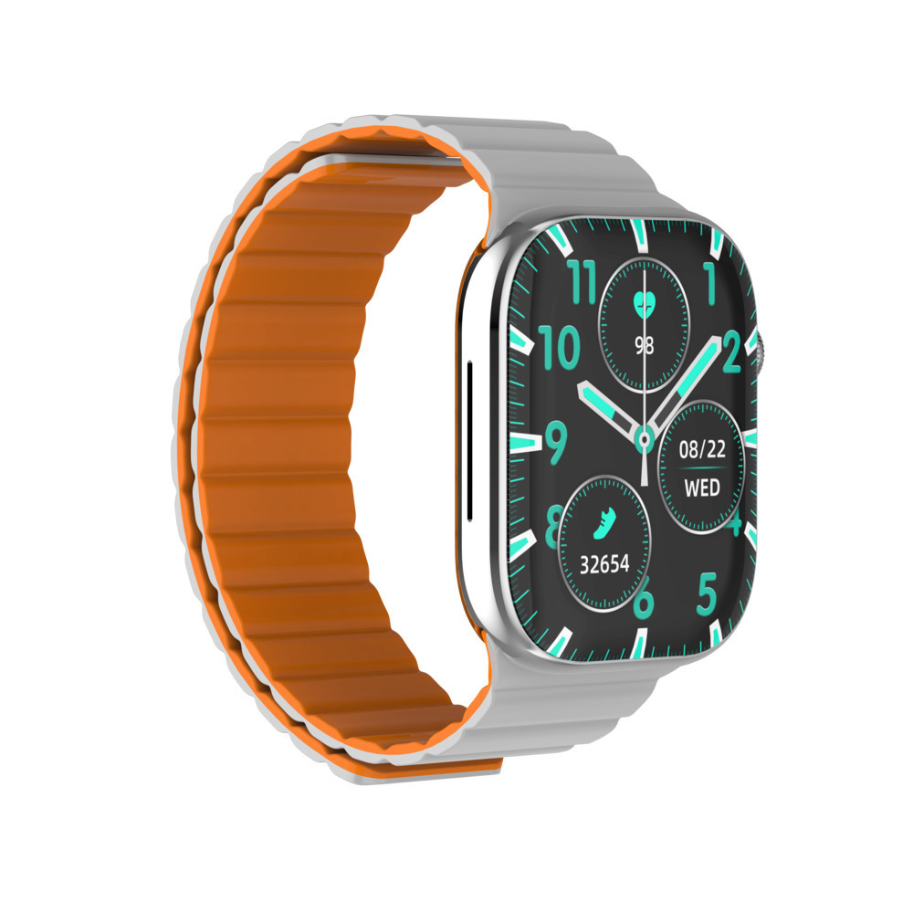 Vidvie SW1615 Smartwatch with Heart Rate Monitor (Silver) view 2