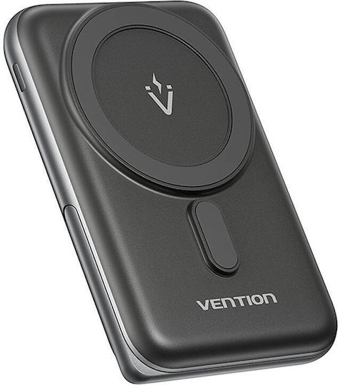 Vention FHNB0 MagSafe Power Bank 10000mAh 20W with USB-C Port Power Delivery Black