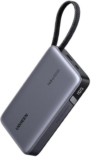 Ugreen PB551 Power Bank 20000mAh 145W with USB-A Port and USB-C Port Power Delivery Gray view 5