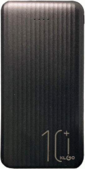 KLGO KP-56 Power Bank 10000mAh with 2 USB-A Ports Black vista 2
