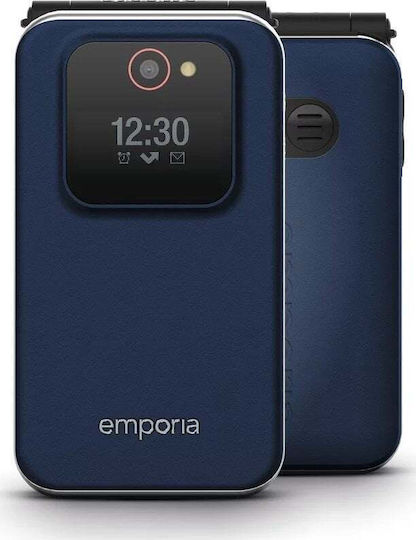 Emporia Joy Single SIM Mobile Phone with Large Buttons Blue view 1