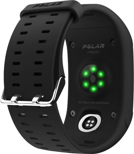 Polar M600 Waterproof Smartwatch with Heart Rate Monitor (Black) view 2