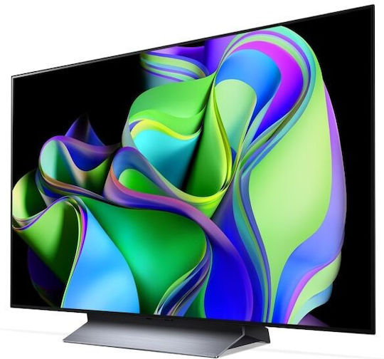 LG Smart Television 48" 4K UHD OLED Evo OLED48C34LA HDR (2023) view 3