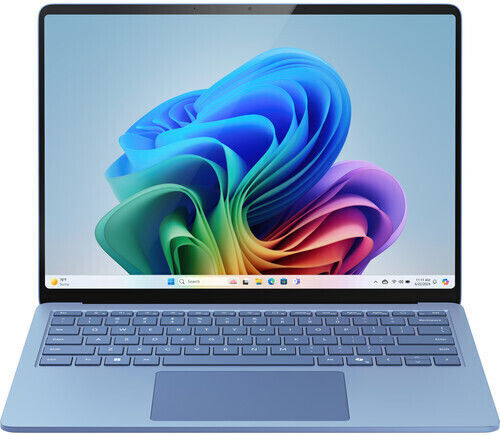 Microsoft Laptop Copilot+PC 13.8" Touchscreen 120Hz (Snapdragon-X Elite/16GB/512GB SSD/W11 Home) Sapphire (US Keyboard) view 1