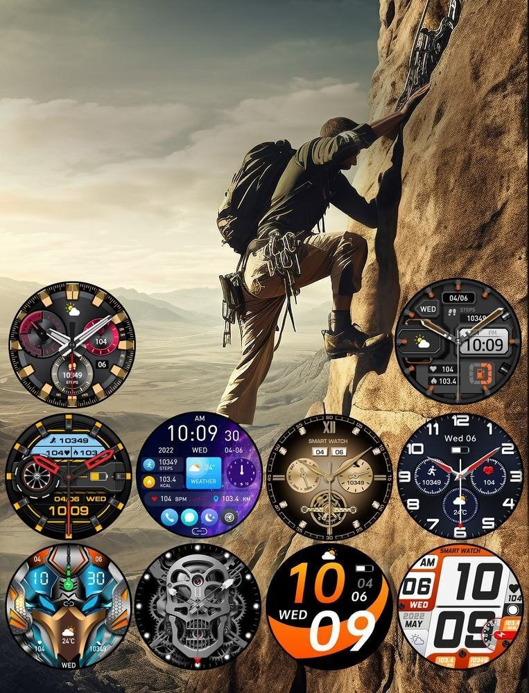 Smartwatch Gravity Gt22-2 Czarny Gt22 vue 6