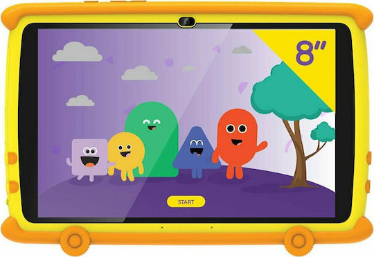 Egoboo Kiddoboo 8" Tablet (2GB/32GB) Yellow view 1