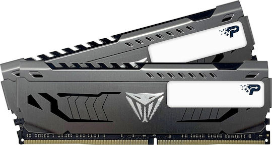Patriot Viper Steel DDR4 32GB RAM with 2x16GB Modules and Speed 3600 for Desktop PVS432G360C8K view 2