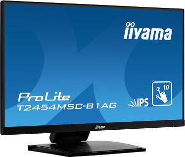 Iiyama ProLite T2454MSC-B1AG IPS Touch Monitor 23.8" FHD 1920x1080 with Response Time 4ms GTG view 3