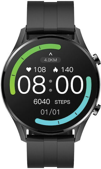 MaxCom FW54 Smartwatch with Heart Rate Monitor (Black) vista 2