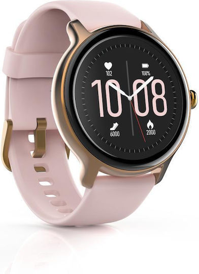 HAMA Fit Watch 4910 with Heart Rate Monitor (Pink) view 3