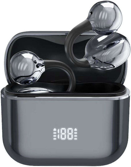 Busd Ai Pro19 Open Ear Bluetooth Handsfree Headphones with Charging Case Black