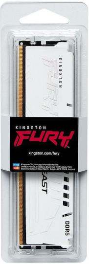 Kingston Fury Beast DDR5 with Module 1x16GB and Speed 5200 for Desktop KF552C40BW-16 view 4