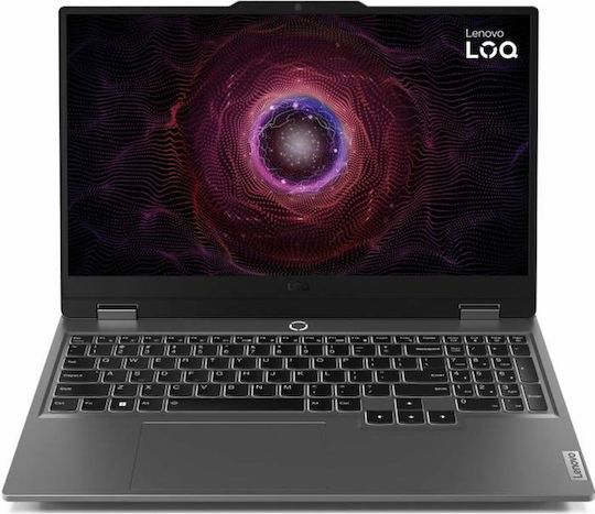 Lenovo LOQ 15ARP9 15.6" IPS FHD 144Hz (Ryzen 7-7435HS/16GB/512GB SSD/GeForce RTX 4060/No OS) Luna Grey (FR Keyboard) view 1
