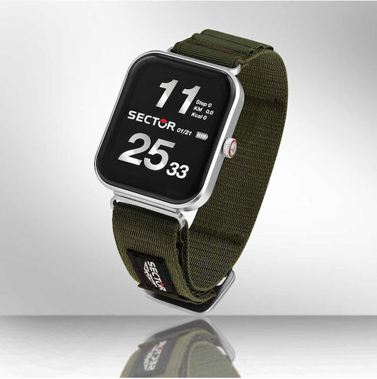 Sector S03 Pro Light Bracelet Gift Set Stainless Steel Smartwatch (Silver) view 7