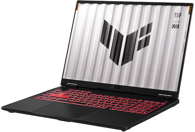 Asus TUF Gaming A16 FA608WI-QT012W 16" QHD+ 165Hz (Ryzen AI 300 Series-9 HX 370/32GB/1TB SSD/GeForce RTX 4070/W11 Home) Mecha Gray (US Keyboard) view 3