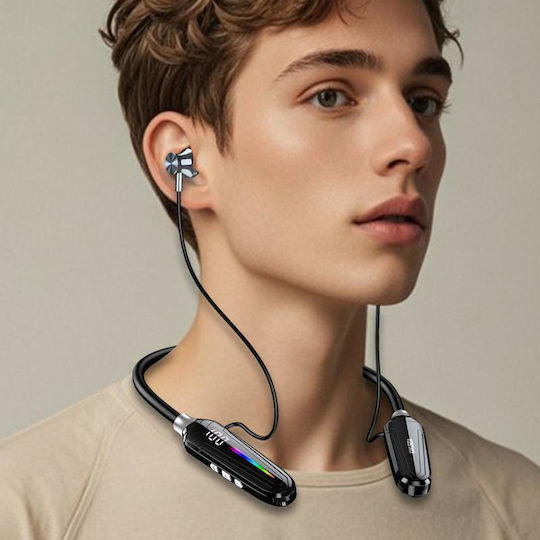 Kakusiga KSC-1484 In-ear Bluetooth Handsfree Headphones Black vista 3