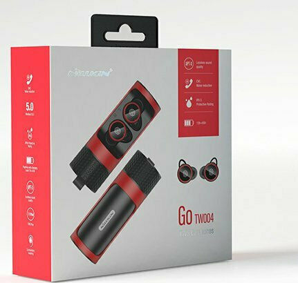 Nillkin GO TWS4 In-ear Bluetooth Handsfree Earphones with Charging Case Gray vista 6