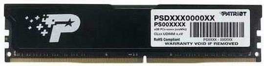 Patriot Signature Line DDR4 with Module 1x16GB and Speed 3200 for Desktop PSD416G320081