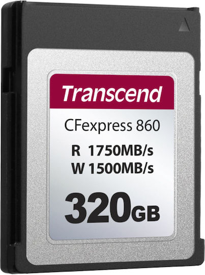 Transcend CFexpress 320GB Class 10 view 2