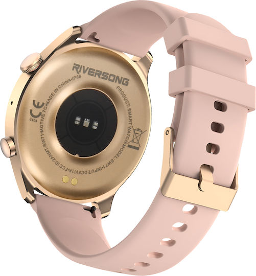 Riversong Motive 7C Smartwatch with Heart Rate Monitor (Rose Gold) view 5