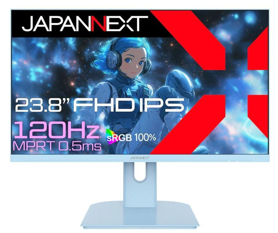 Japannext IPS Gaming Monitor 23.8" FHD 1920x1080 with 0.5ms Response Time GTG